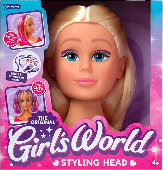 GIRL'S WORLD STYLING HEAD