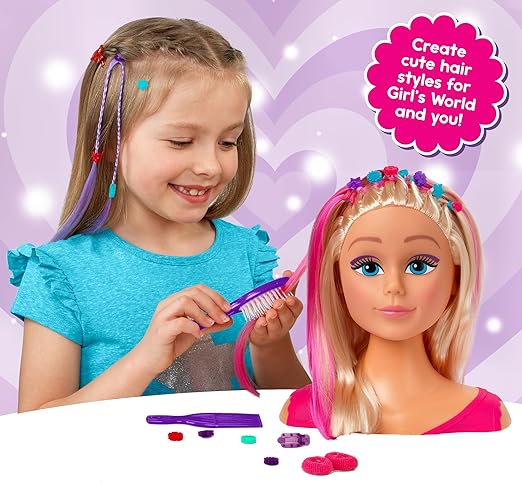 GIRL'S WORLD STYLING HEAD