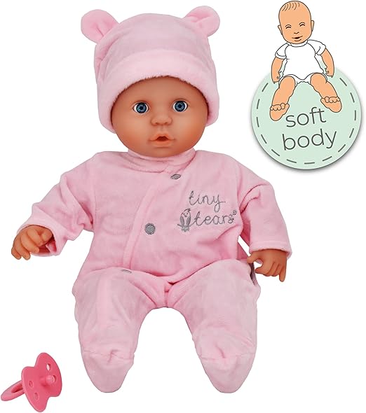 15" BABY SOFT TINY TEARS PINK