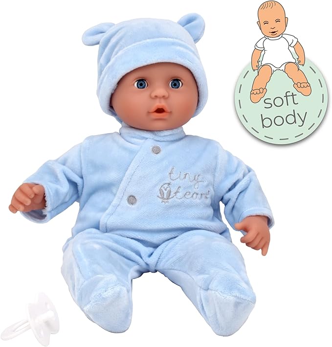 15&quot; BABY SOFT TINY TEARS BLUE