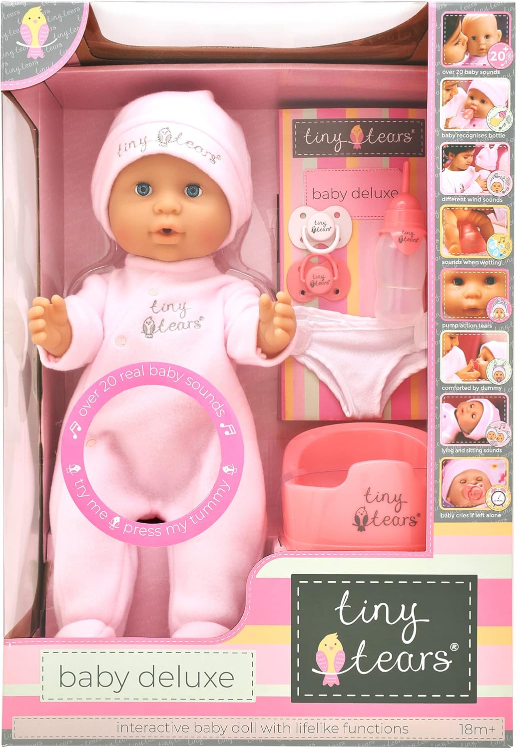 TINY TEARS BABY DLX INTERACTIV