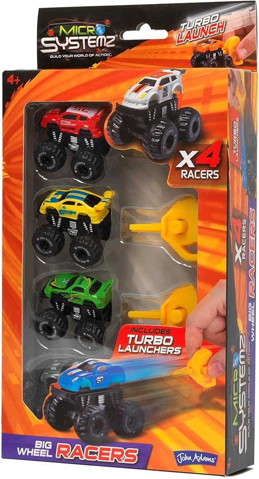 MICRO SYSTEMZ BIG WHEEL 4PK