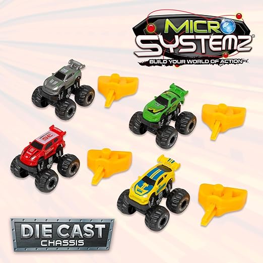 MICRO SYSTEMZ BIG WHEEL 4PK