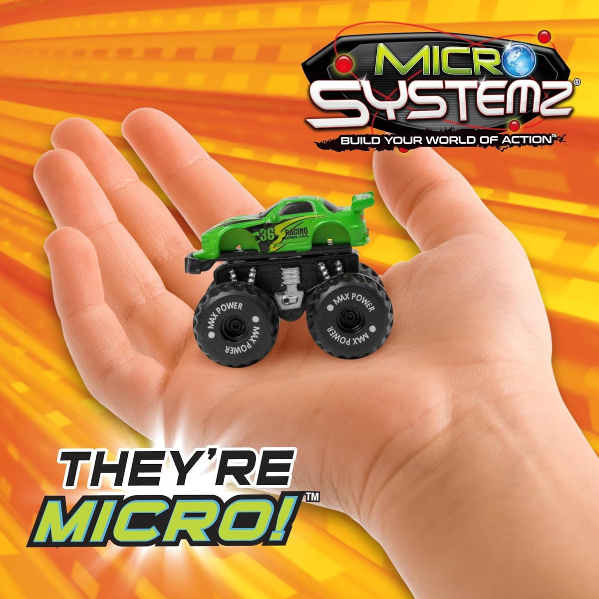 MICRO SYSTEMZ BIG WHEEL 4PK