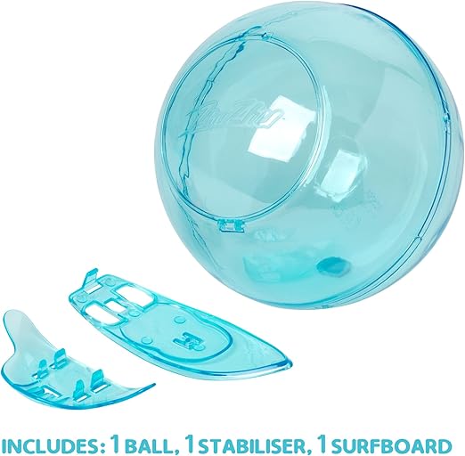 ZHU ZHU BUBBLE BALL W/SURFBOAR