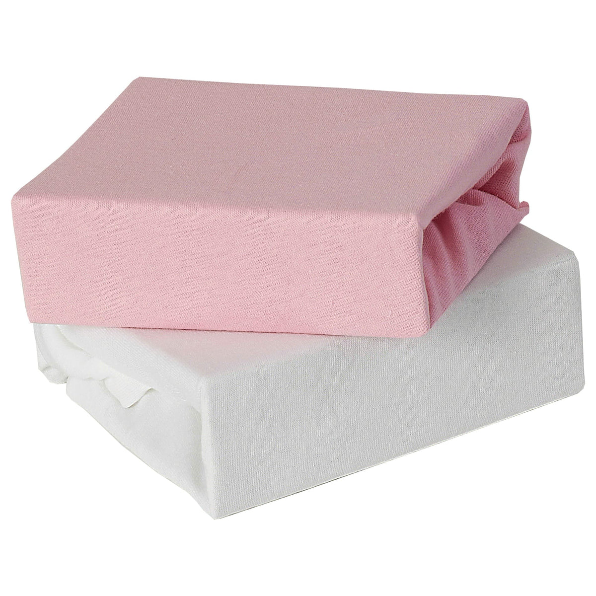 MOSES FITTED SHEET JERSEY PINK