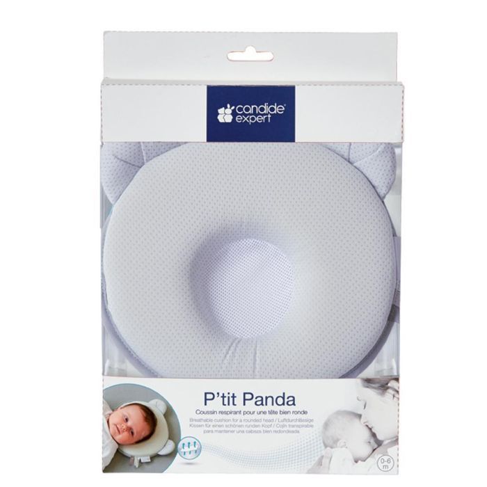 PANDA AIR PILLOW GREY