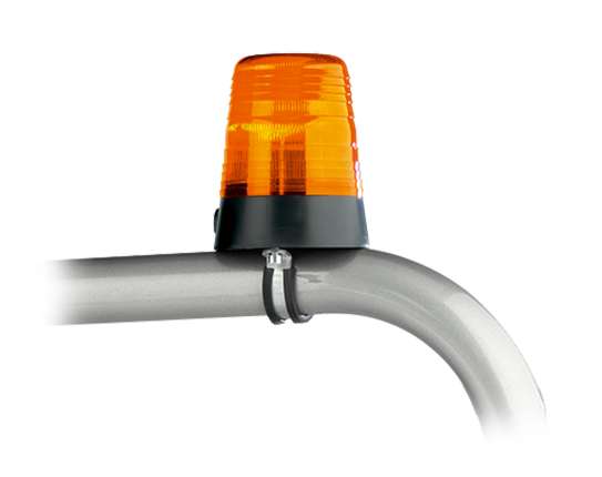 FLASHING ORANGE LIGHT ROLLBAR