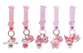 H/KITTY SANRIO SAKURA KEYCHAIN