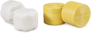 4 ROUND HAY BALES