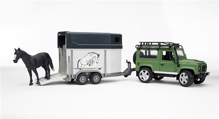 LAND ROVER DEFENDER W/HORSE BO