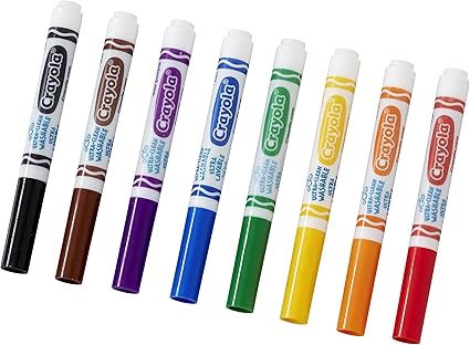 8 ULTRA CLEAN WASHABLE MARKERS