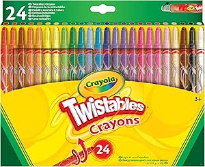 24 TWISTABLE CRAYONS