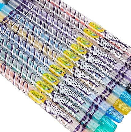 10 TWISTABLE PENCILS