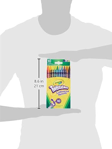10 TWISTABLE PENCILS