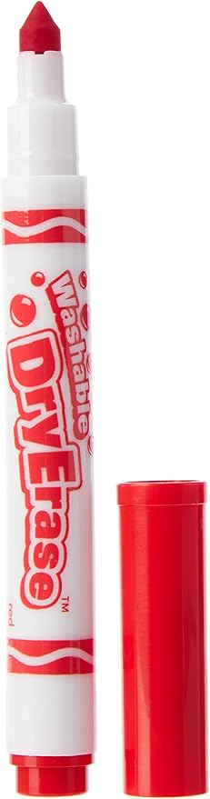 DRY ERASE 8 WASHABLE MARKERS