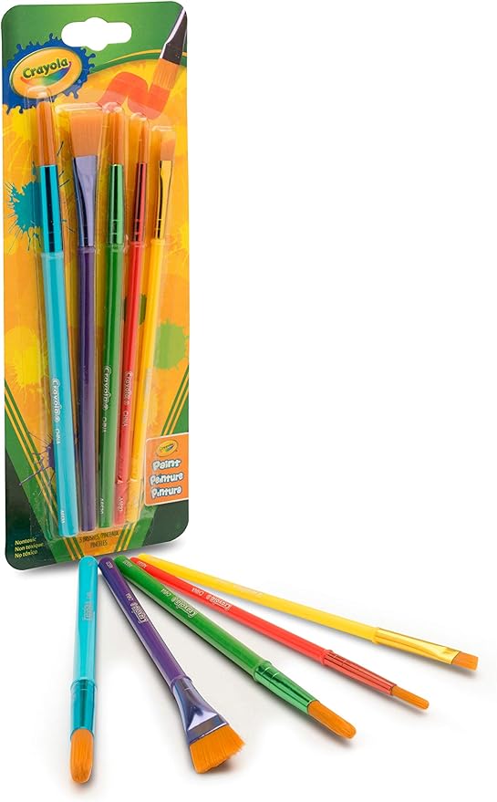 5 ASSORTED PAINTBRUSHES