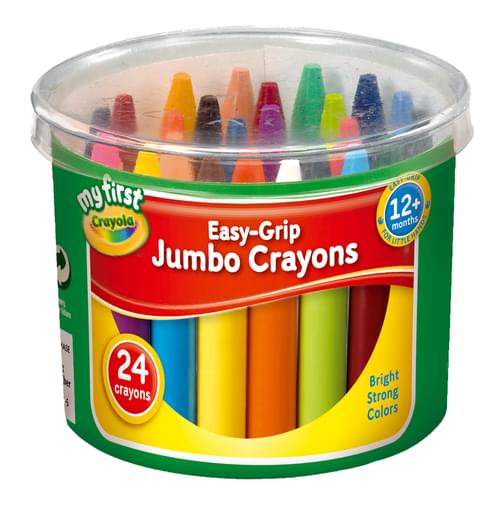 24 FIRST JUMBO CRAYONS