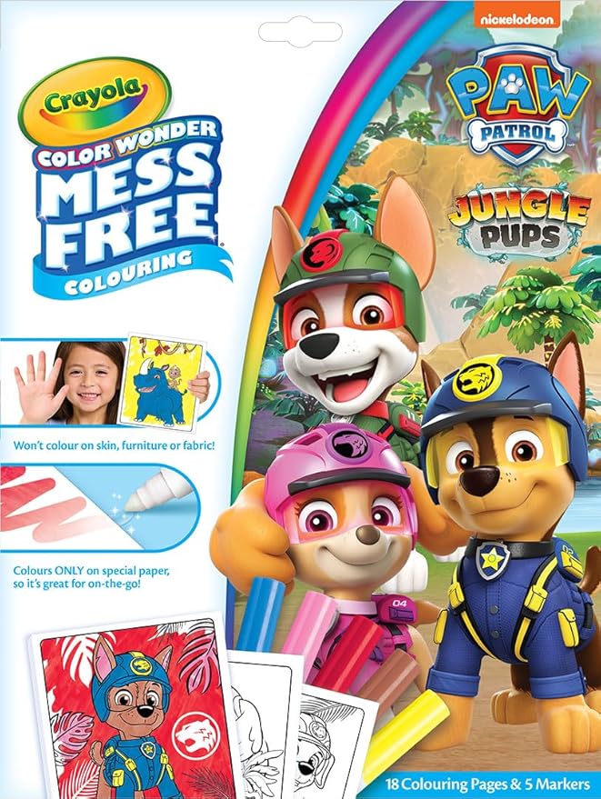 COLOUR WONDER PAW PATROL MIGHT