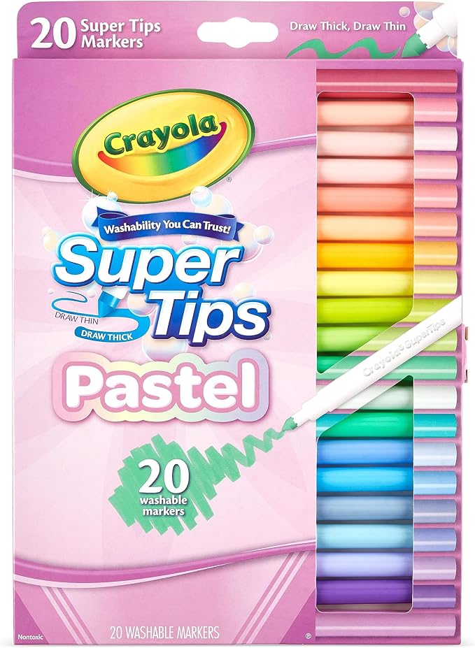 20 PASTEL SUPERTIPS