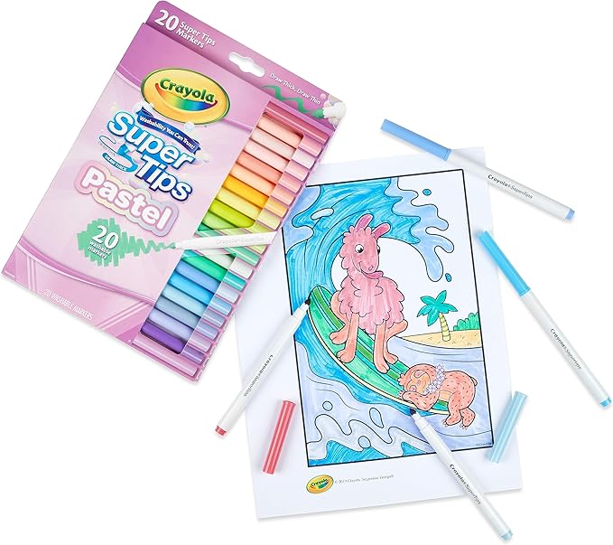 20 PASTEL SUPERTIPS