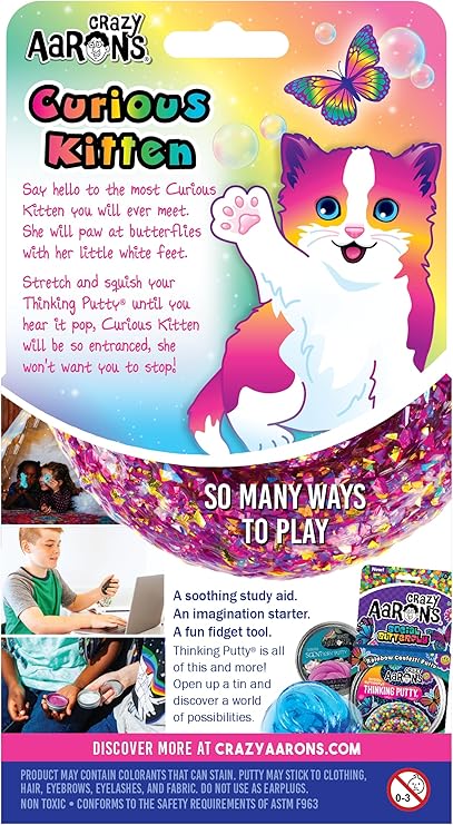 PUTTY PETS CURIOUS KITTEN