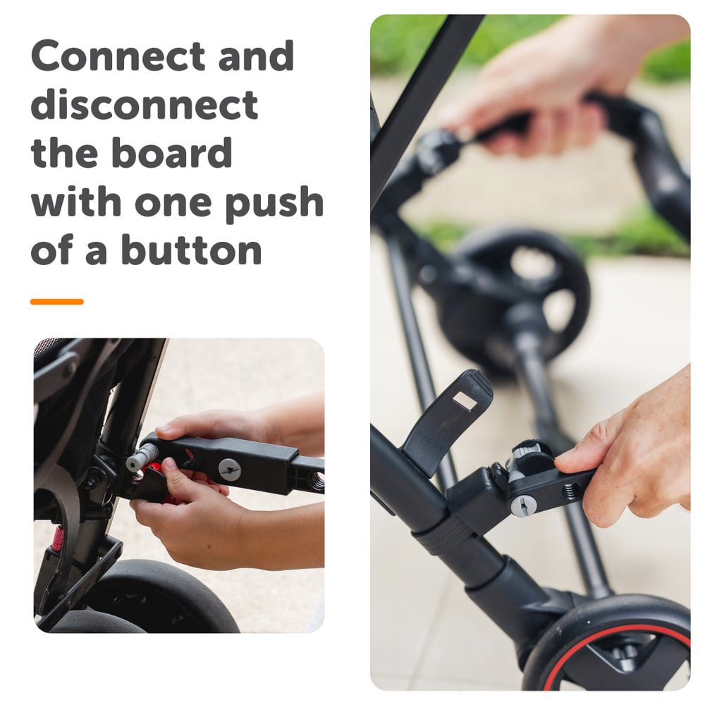 LASCAL MAXI BUGGY BOARD BLACK