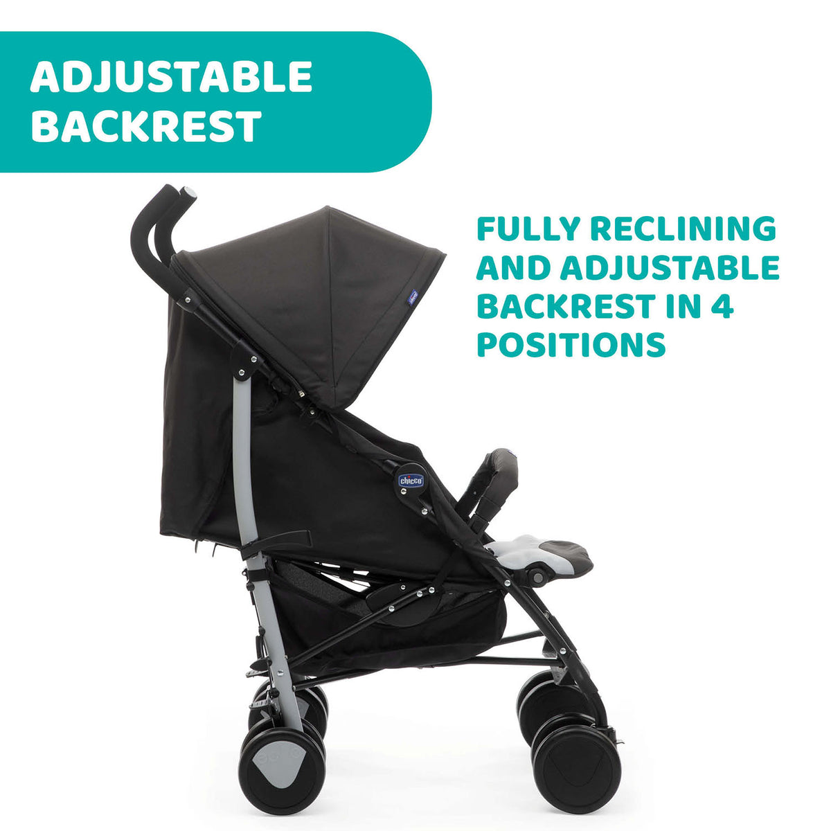 ECHO STROLLER W/BUMPER STONE