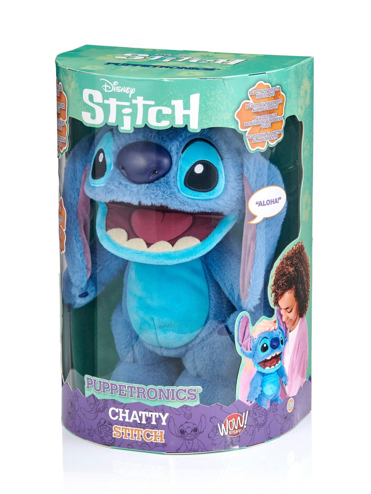 DISNEY CHATTY STITCH DLX PUPPE