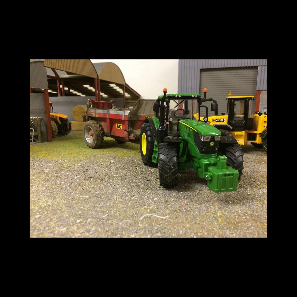 J/DEERE 6195 TRACTOR