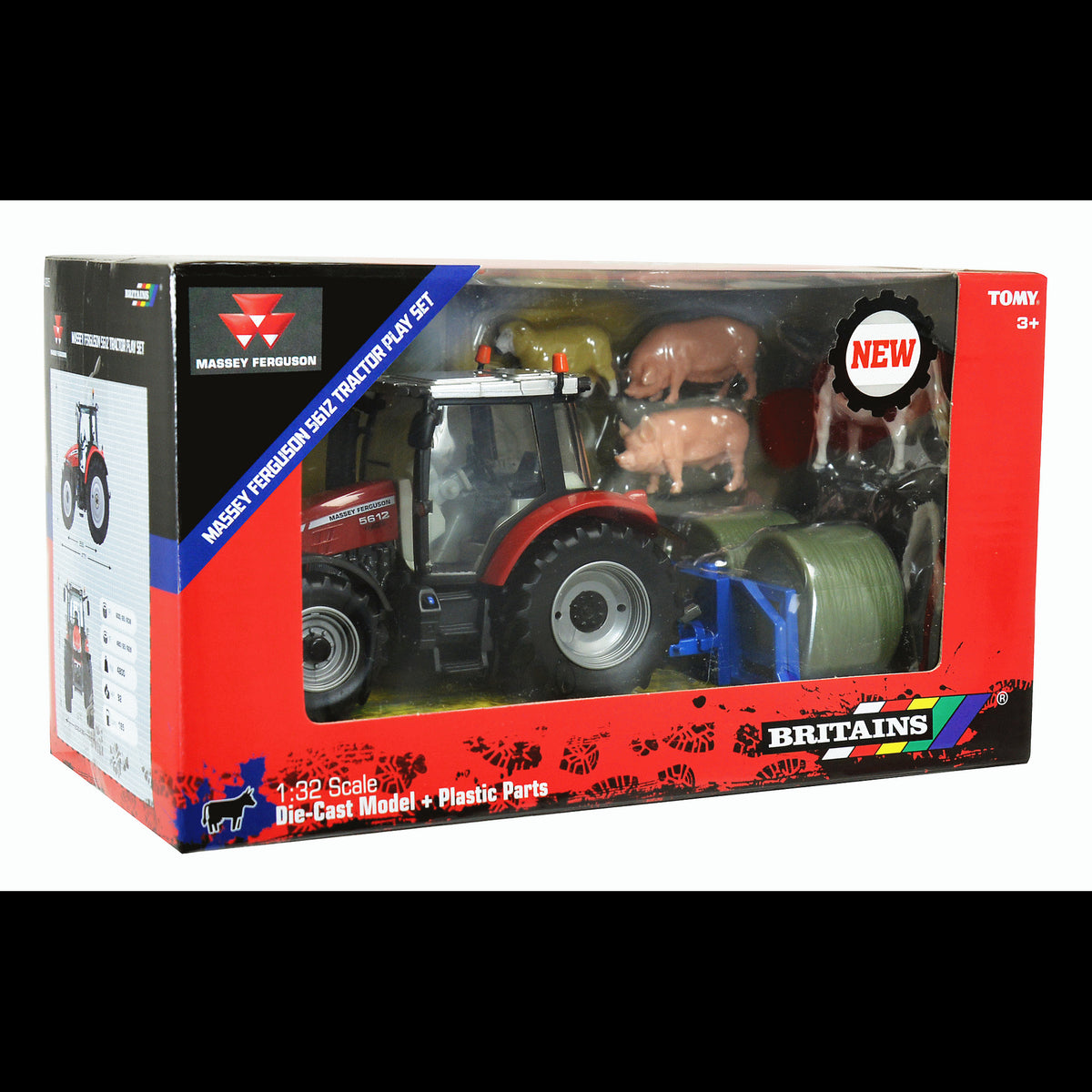 MF TRACTOR PLAYSET