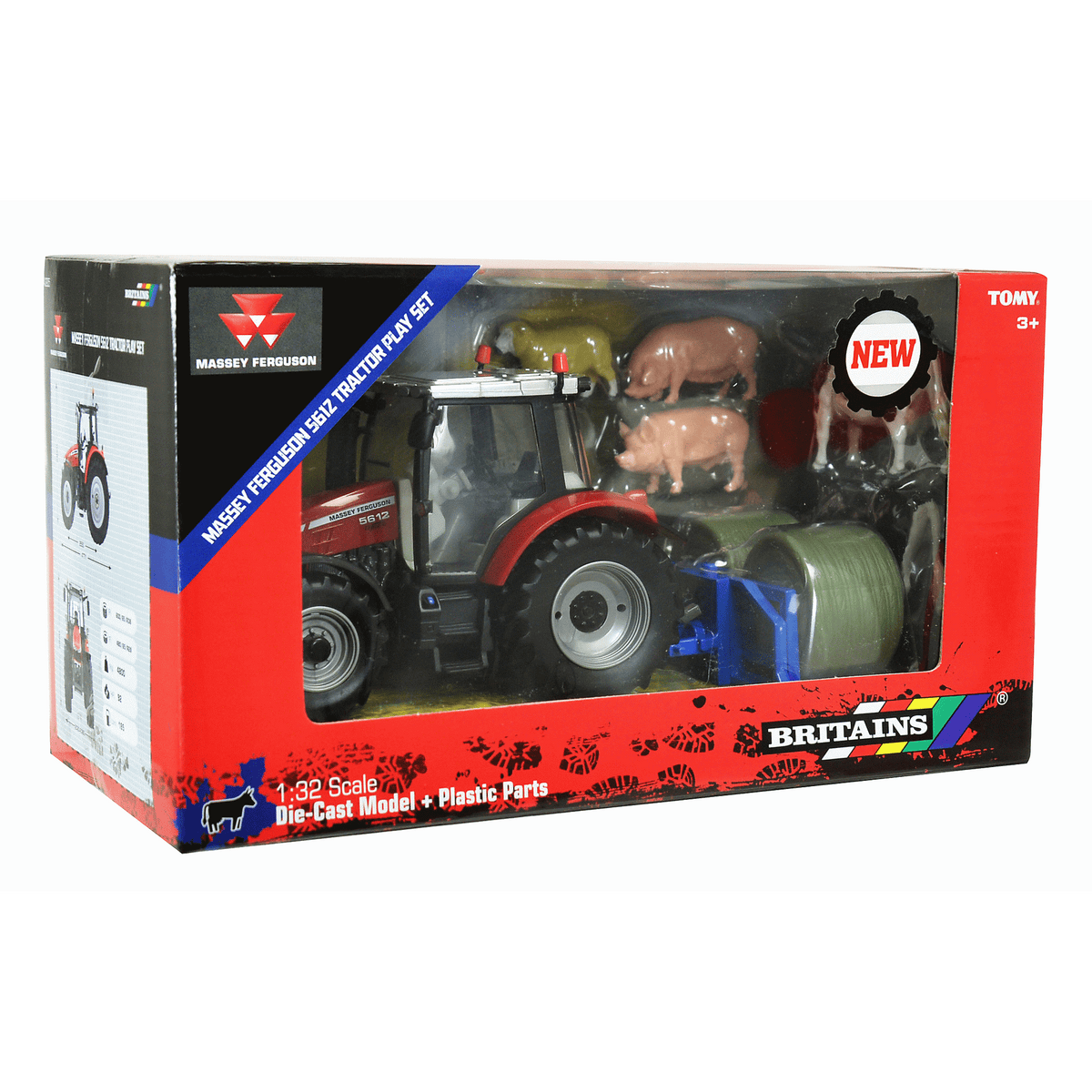 MF TRACTOR PLAYSET