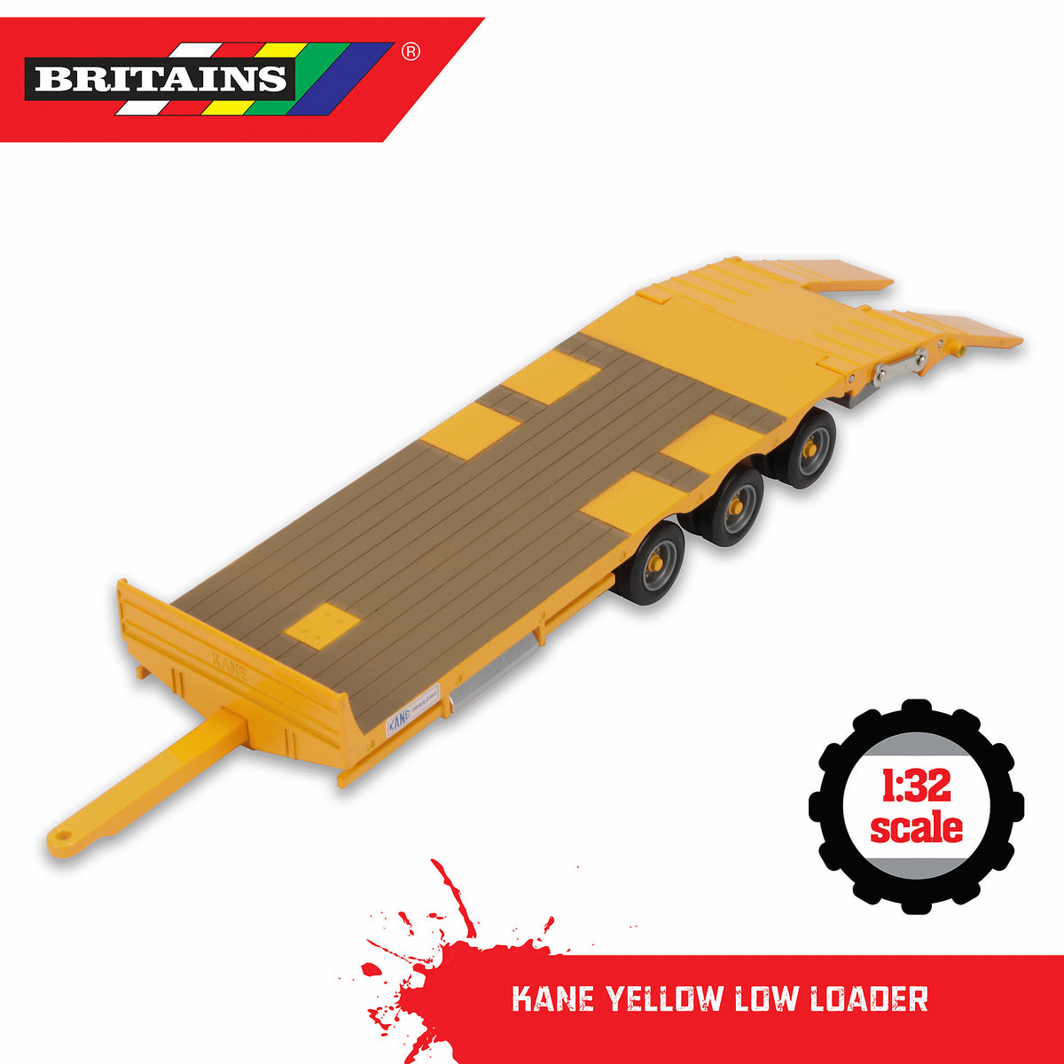 1:32 KANE YELLOW LOW LOADER