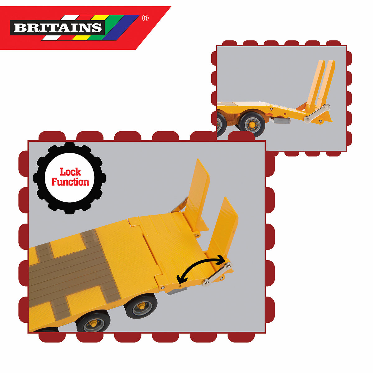 1:32 KANE YELLOW LOW LOADER