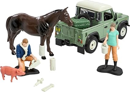 LAND ROVER VET PLAYSET