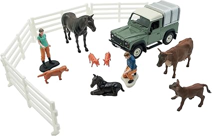 LAND ROVER VET PLAYSET