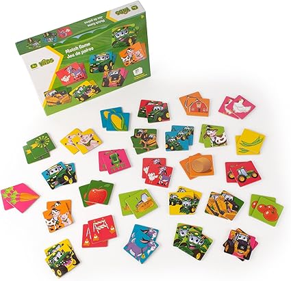 J/DEERE KIDS 36PCS MATCH GAME