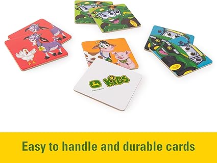 J/DEERE KIDS 36PCS MATCH GAME