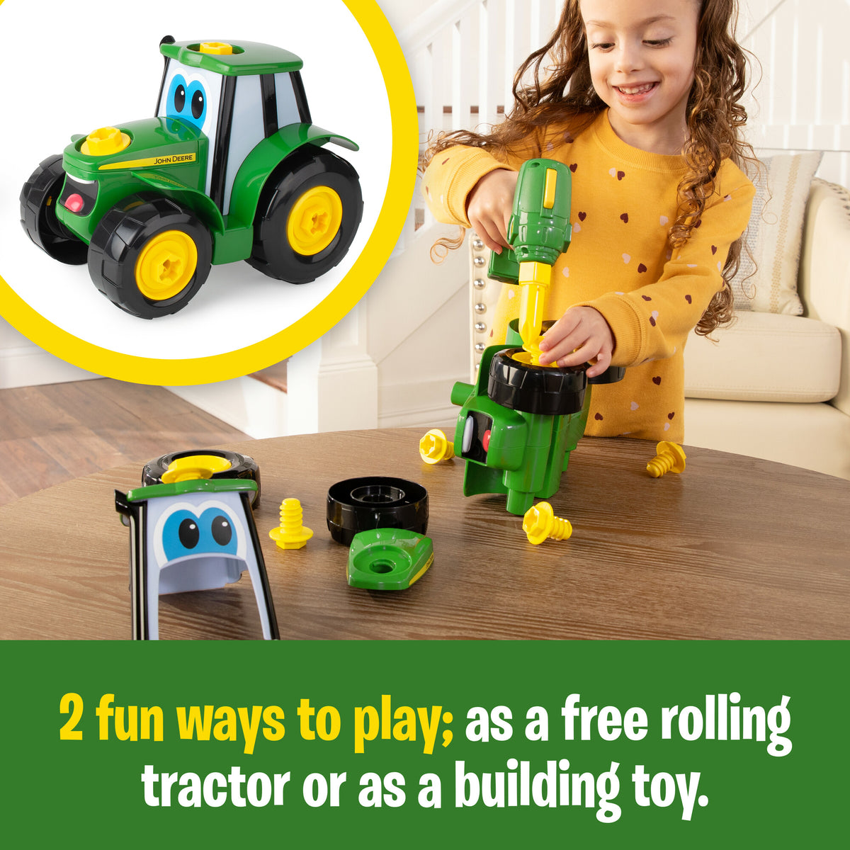 JD KEY N GO JOHNY TRACTOR
