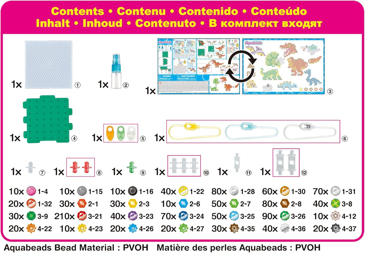AQUABEADS DINOSAUR WORLD