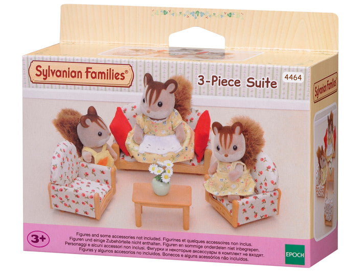 S/FAMILIES 3 PIECE SUITE