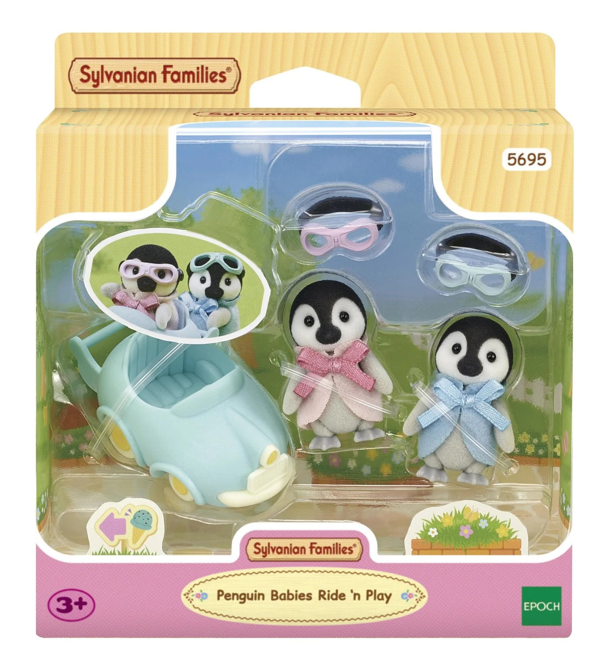 S/FAMILIES PENGUIN BABIES RIDE