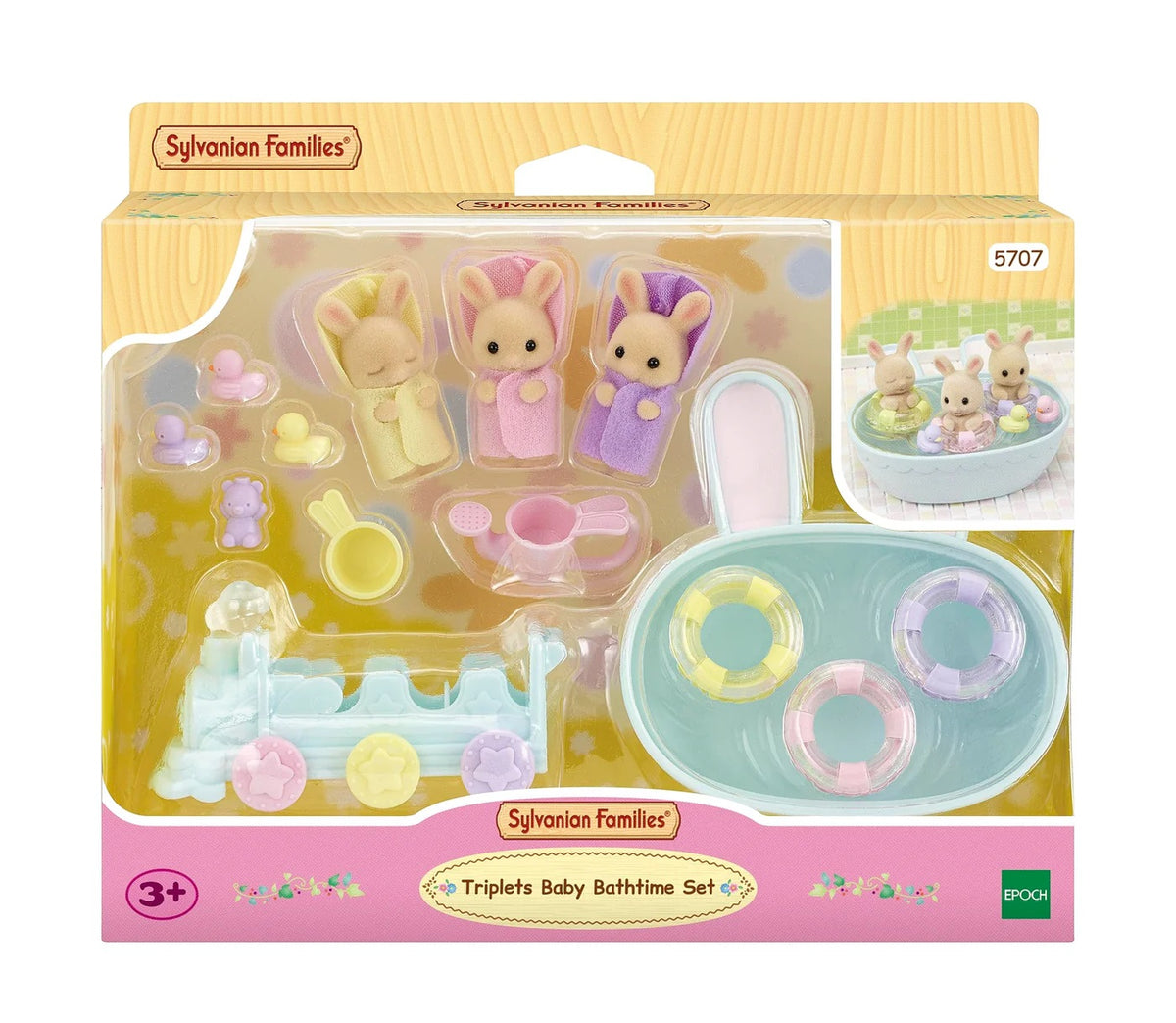 S/FAMILIES TRIPLETS BABY BATH