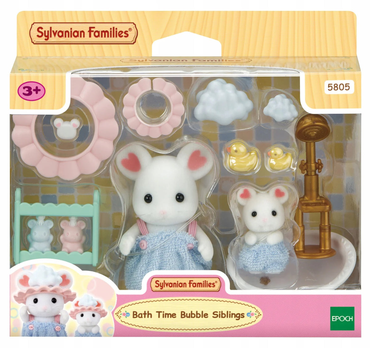 S/FAMILIES BATH TIME BUBBLE SI
