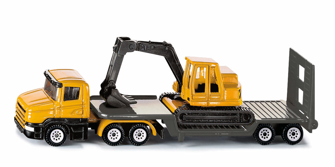 LOW LOADER W/EXCAVATOR