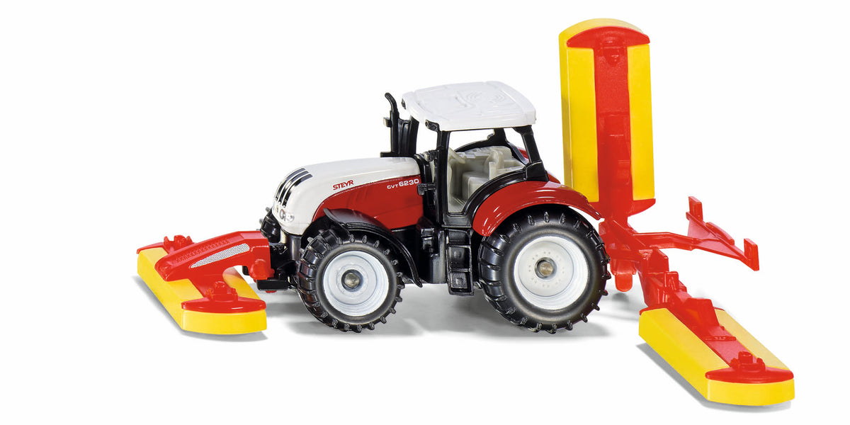1:87 STEYR W/POTTINGER MOWER