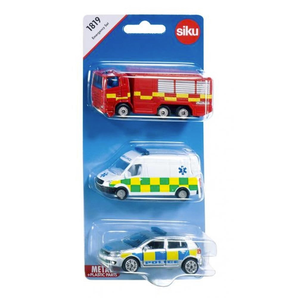 GIFT SET EMERGENCY VEHI 3 PACK