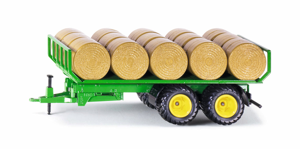 1:32 TRAILER W/ROUND BALES