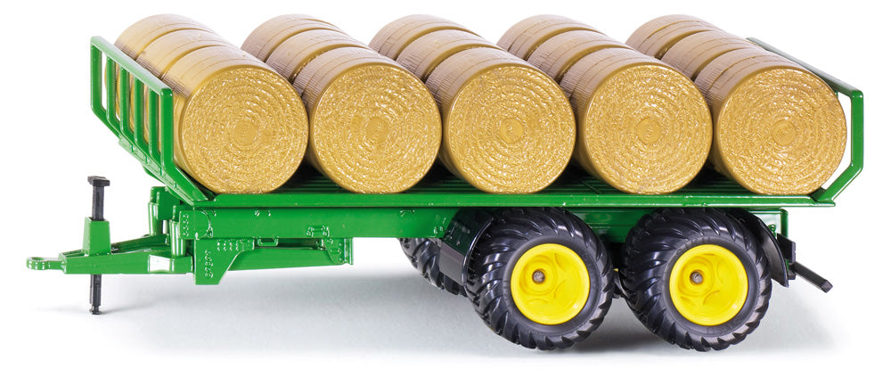 1:32 TRAILER W/ROUND BALES