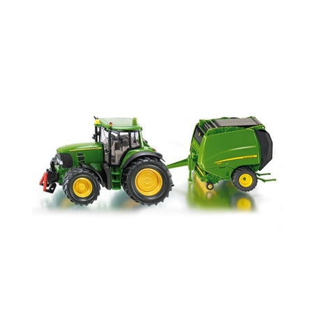 1:32 J/DEERE TRACTOR & BALER